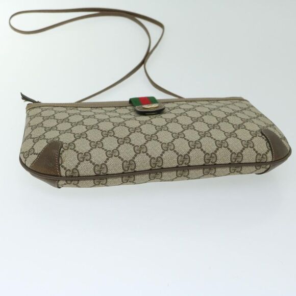 Gucci Ophidia Beige Canvas Shoulder Bag (Pre-Owned) - Picture 3 of 12